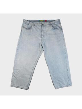 Company Eighty One Y2K Mens 48 Light Wash Denim Jeans Straight Leg Casual Skater